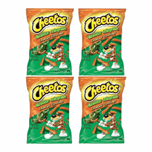 Cheetos Jalapeño Crunchy Cheese Snacks - Spicy & Gluten-Free (1.9 oz Bags, 4 Pack)