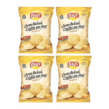 Baked Lay's Original Potato Crisps - Oven Baked, 65% Less Fat (1.125 oz Bags, 4 Pack)
