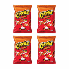 Cheetos Crunchy Cheese Flavored Snacks - Gluten-Free (70g / ~2.5 oz Bags, 4 Pack)