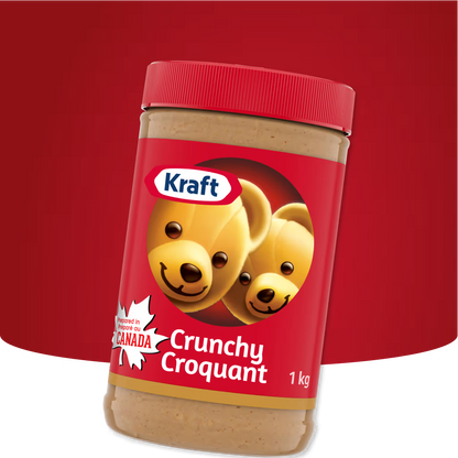 Kraft Peanut Butter Crunchy 1kg