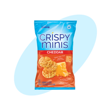 Quaker Crispy Minis | Savory Cheddar Rice Snacks - 33g
