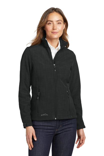 Eddie Bauer® Women's Shaded Crosshatch Soft Shell Jacket. EB533