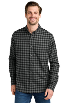 Eddie Bauer® Long Sleeve Favorite Flannel Plaid Shirt EB610