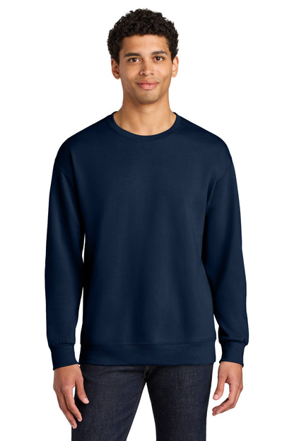 Jerzees Ultimate™ Unisex CVC Ring Spun Crewneck Sweatshirt IC48M