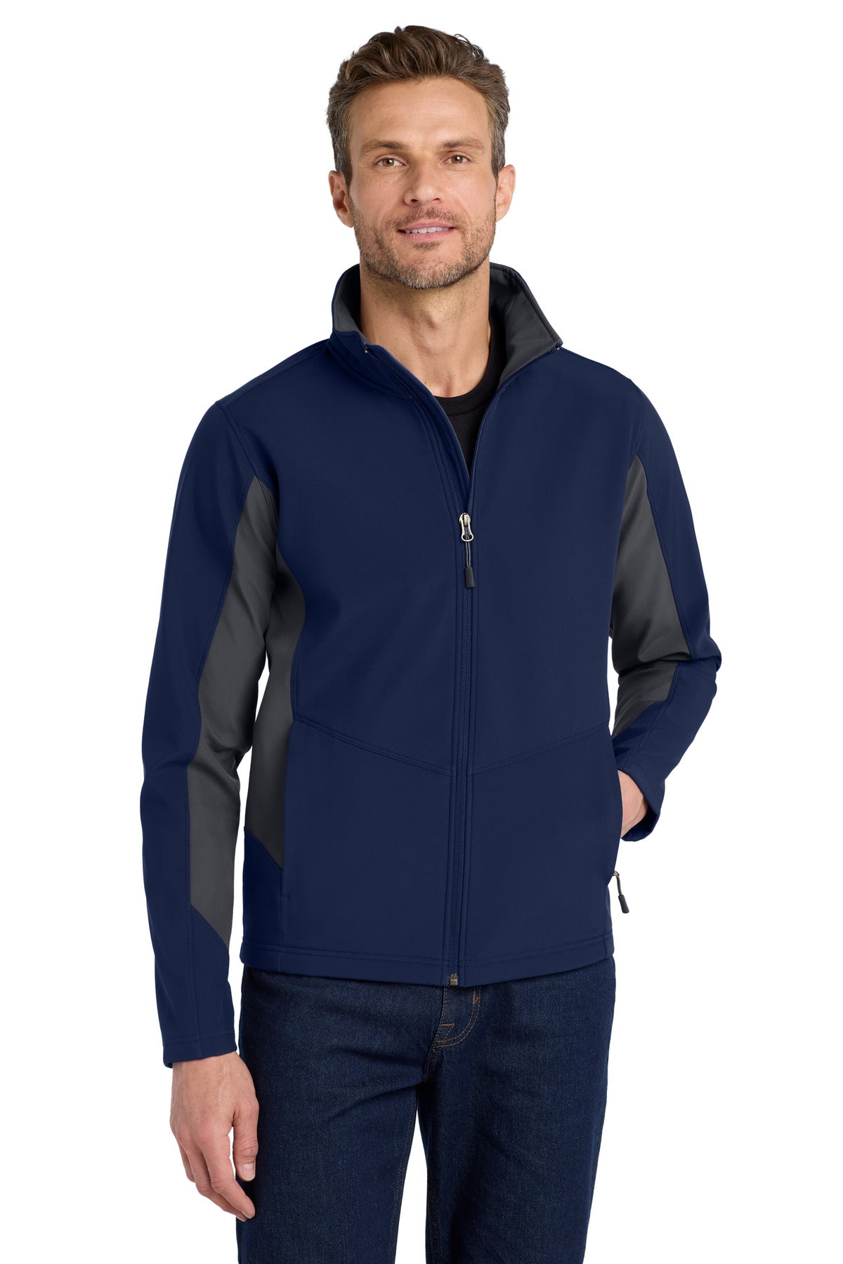 Port Authority® Core Colorblock Soft Shell Jacket. J318