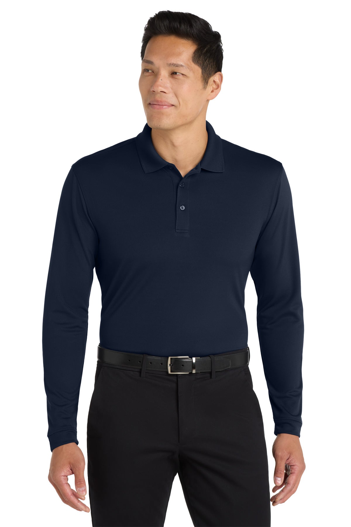 Port Authority ® Dry Zone ® UV Micro-Mesh Long Sleeve Polo K110LS