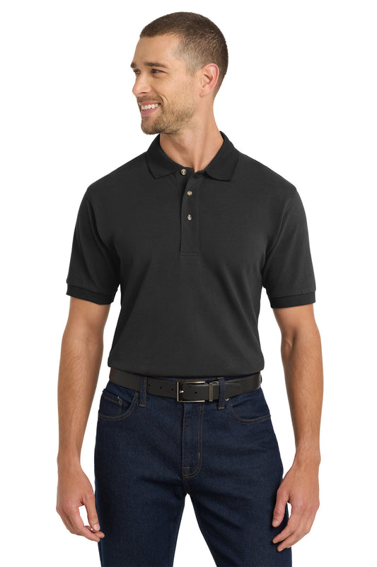 Port Authority® Heavyweight Cotton Pique Polo.  K420