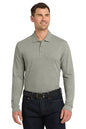 Port Authority® EZCotton® Long Sleeve Polo. K8000LS