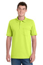 Port & Co™ Core Blend Jersey Knit Pocket Polo. KP55P