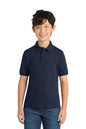 Port & Co™ Youth Core Blend Jersey Knit Polo. KP55Y