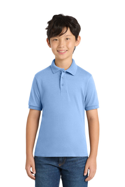 Port & Co™ Youth Core Blend Jersey Knit Polo. KP55Y