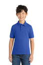 Port & Co™ Youth Core Blend Jersey Knit Polo. KP55Y