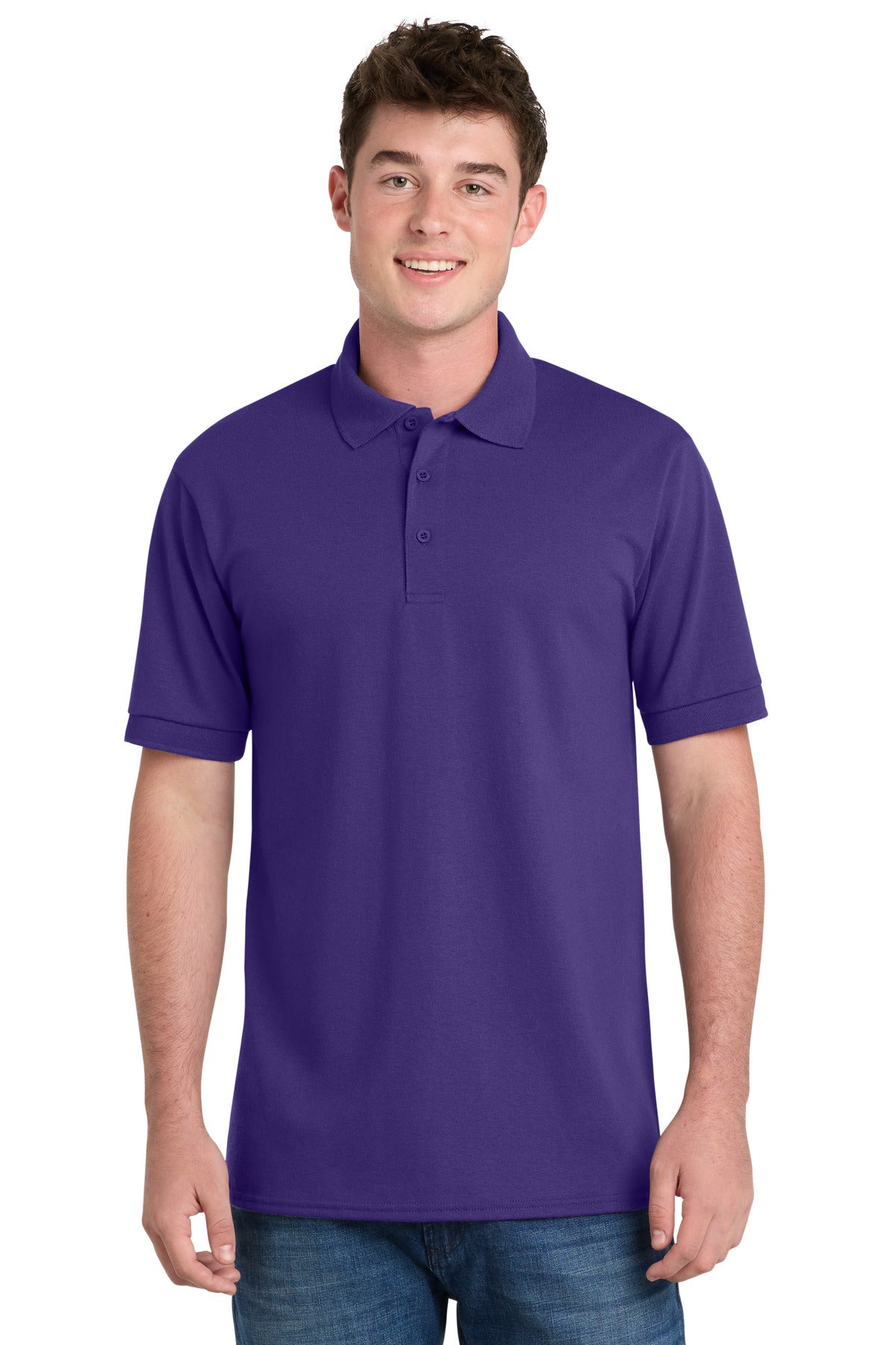 Port & Co™ Tall Core Blend Jersey Knit Polo. KP55T