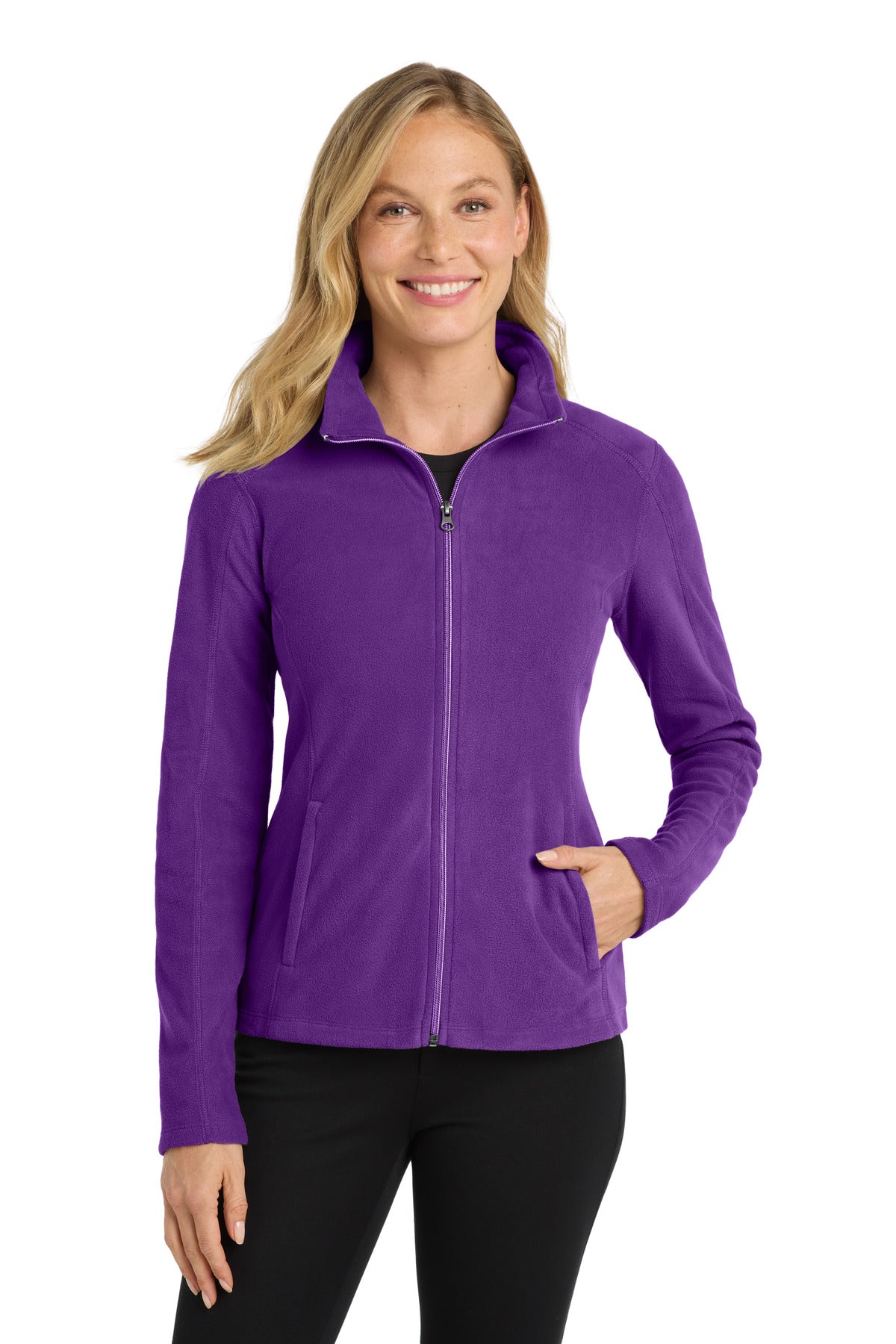 Port Authority® Women's Microfleece Jacket. L223