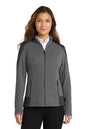 Port Authority ® Women's Grid Fleece Jacket. L239