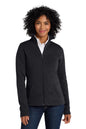 Port Authority® Women's Slub Fleece Full-Zip Jacket. L293