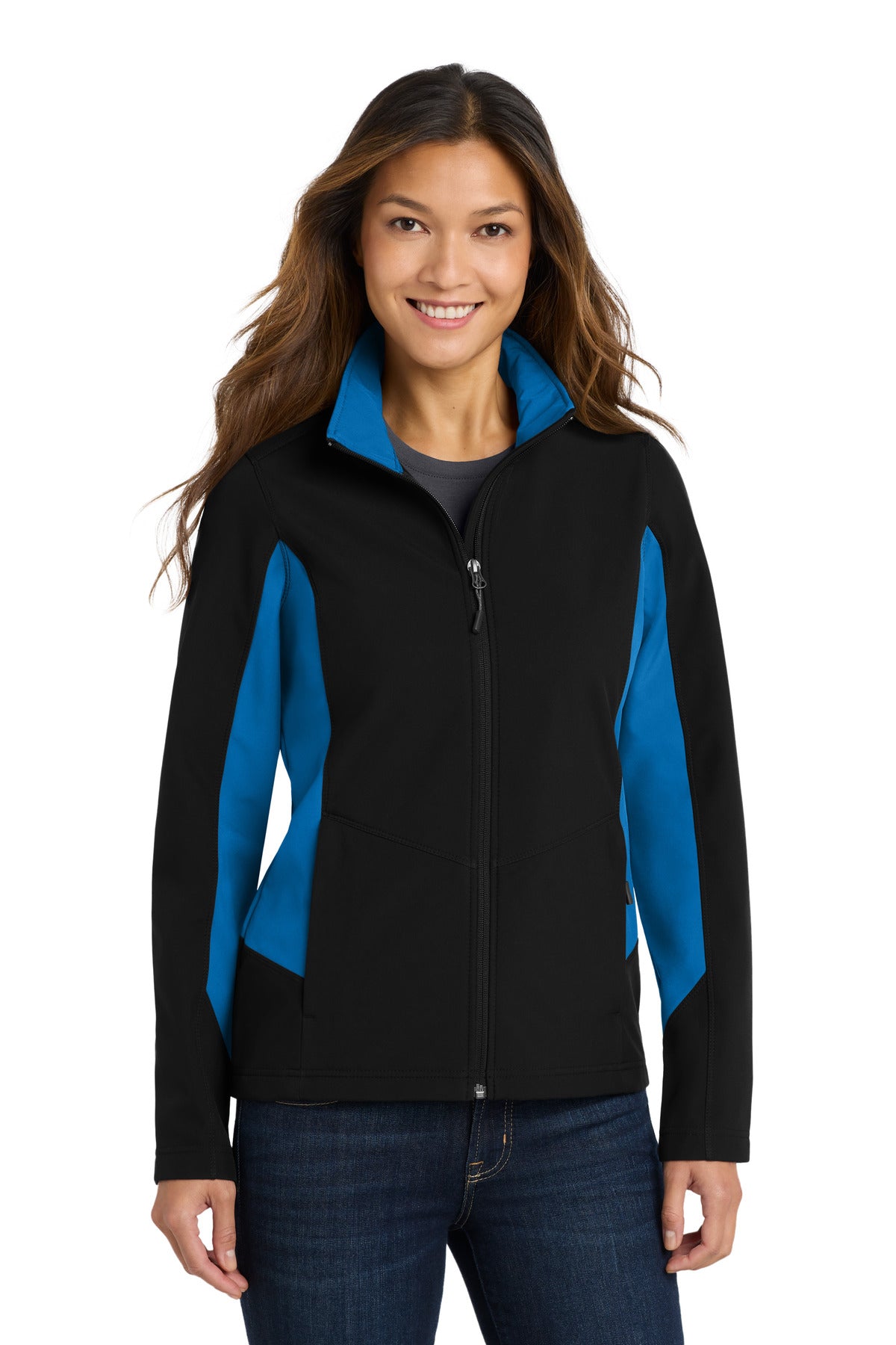 Port Authority® Women's Core Colorblock Soft Shell Jacket. L318