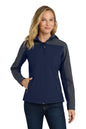 Port Authority® Women's Hooded Core Soft Shell Jacket. L335