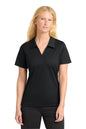 Sport-Tek® Women's Dri-Mesh® V-Neck Polo.  L469
