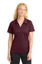 Sport-Tek® Women's Dri-Mesh® V-Neck Polo.  L469