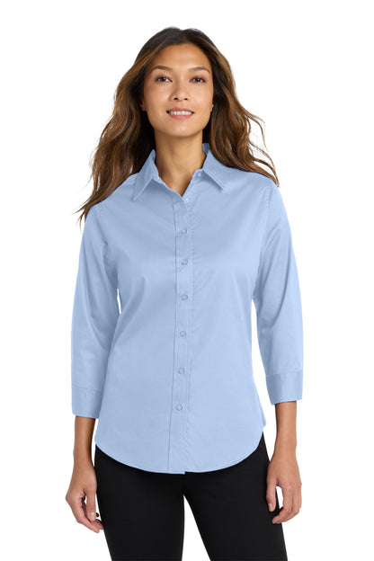 Port Authority® Women's 3/4-Sleeve Easy Care Shirt. L612