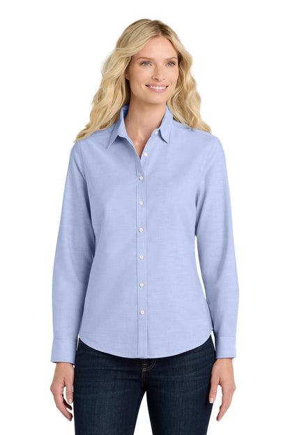 Port Authority® Women's SuperPro™ Oxford Shirt. L658