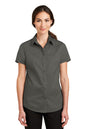 Port Authority® Women's Short Sleeve SuperPro™ Twill Shirt. L664