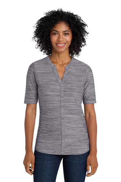 Port Authority ® Women's Stretch Heather Open Neck Top  LK583