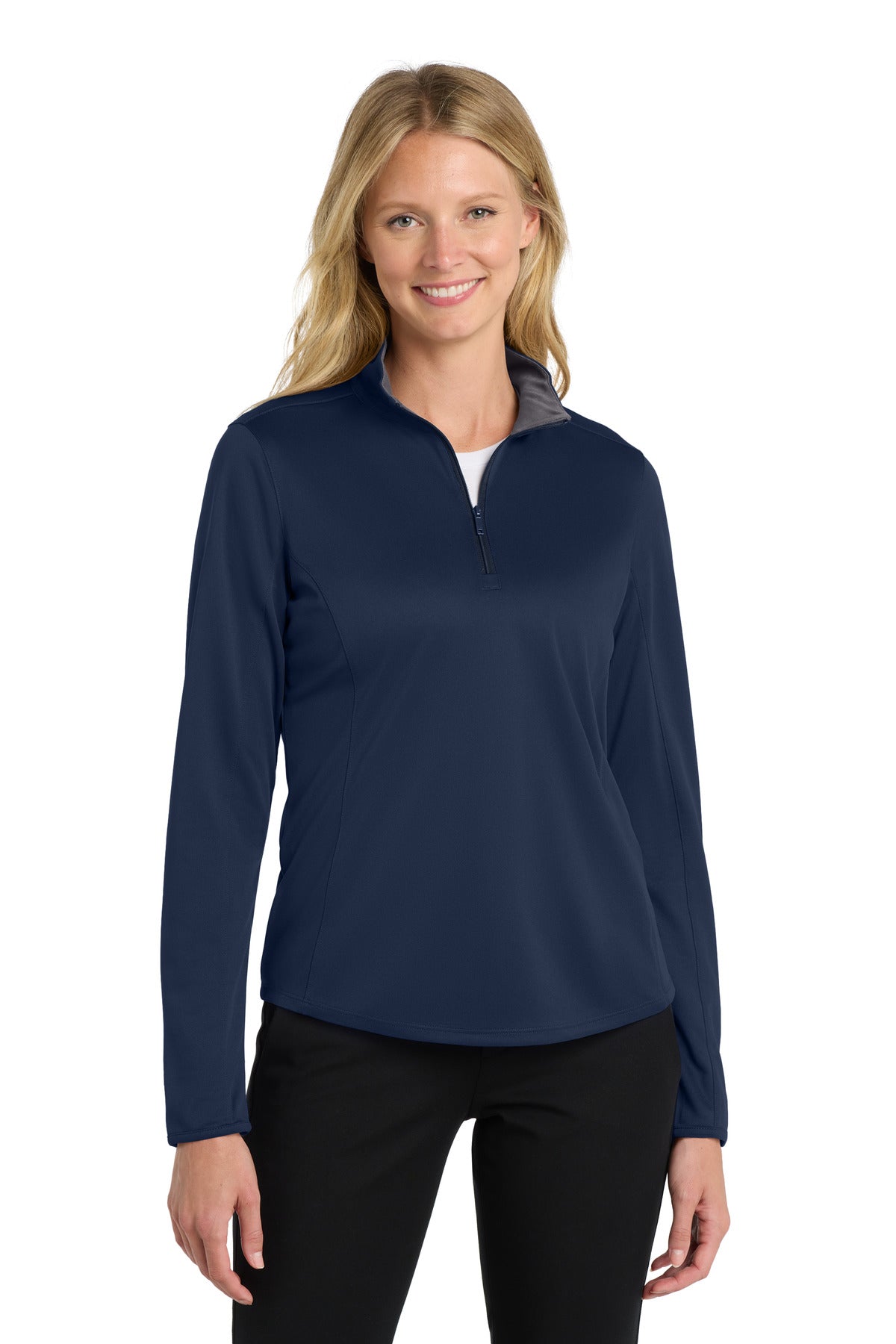 Port Authority ® Women's Silk Touch ™ Performance 1/4-Zip LK584