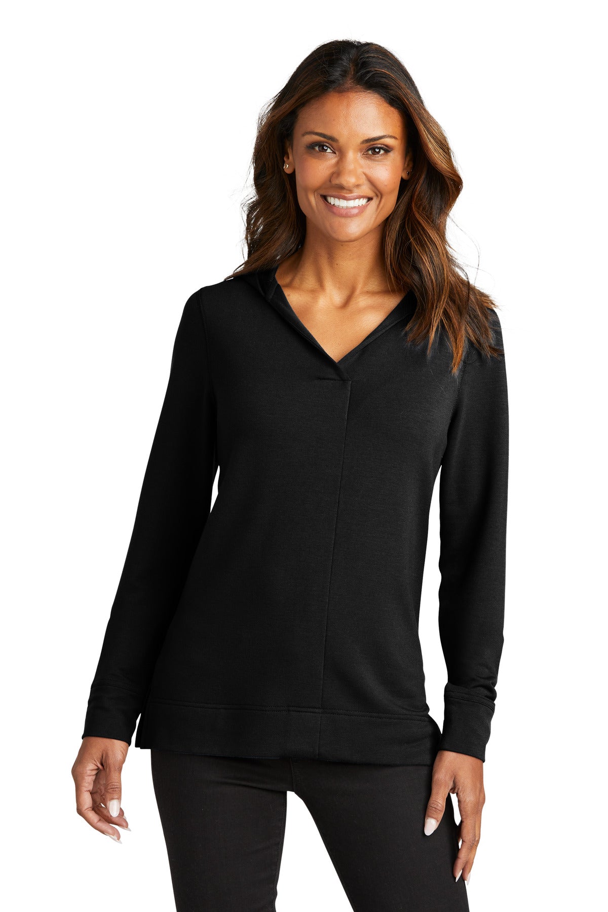 Port Authority® Women's Microterry Pullover Hoodie LK826