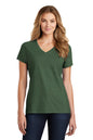 Port & Co™ Women's Fan Favorite™ Blend V-Neck Tee. LPC455V