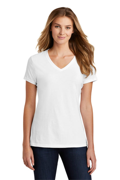 Port & Co™ Women's Fan Favorite™ Blend V-Neck Tee. LPC455V