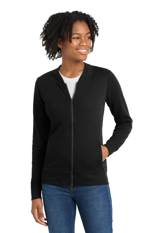 Sport-Tek ® Women's Lightweight French Terry Bomber LST274