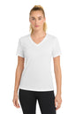 Sport-Tek® Women's PosiCharge® RacerMesh® V-Neck Tee. LST340