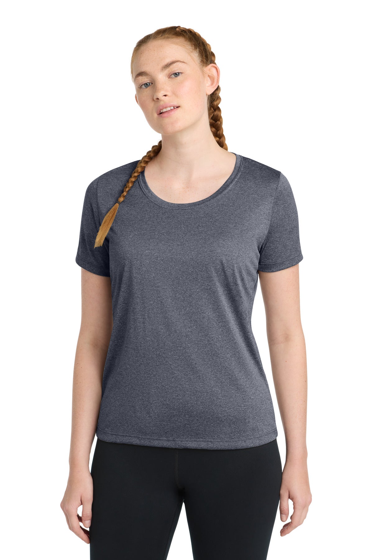 Sport-Tek® Women's Heather Contender™ Scoop Neck Tee. LST360