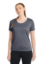 Sport-Tek® Women's Heather Contender™ Scoop Neck Tee. LST360