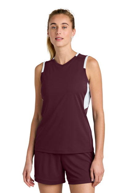 Sport-Tek® Women's Club Sleeveless V-Neck LST441