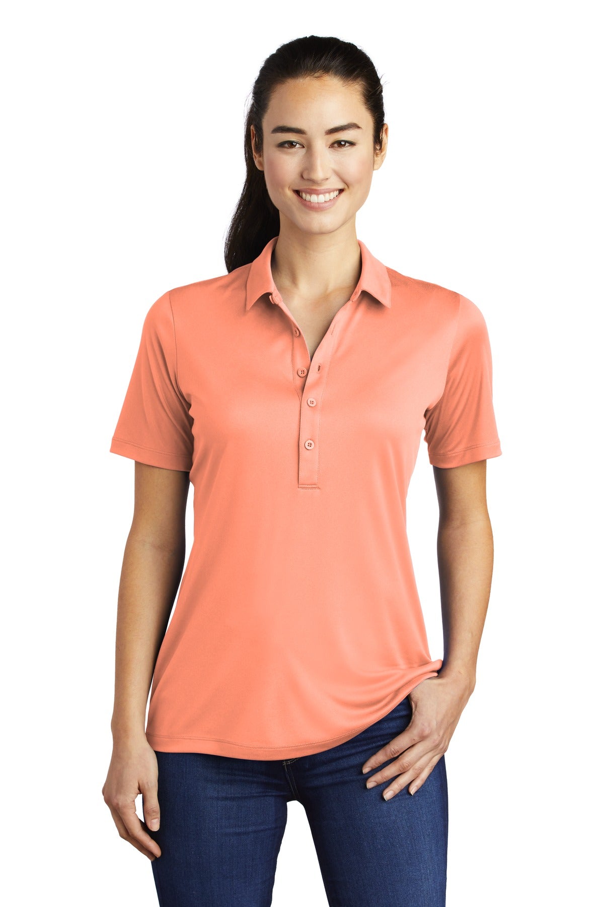 Sport-Tek® Women's Posi-UV ® Pro Polo.  LST520