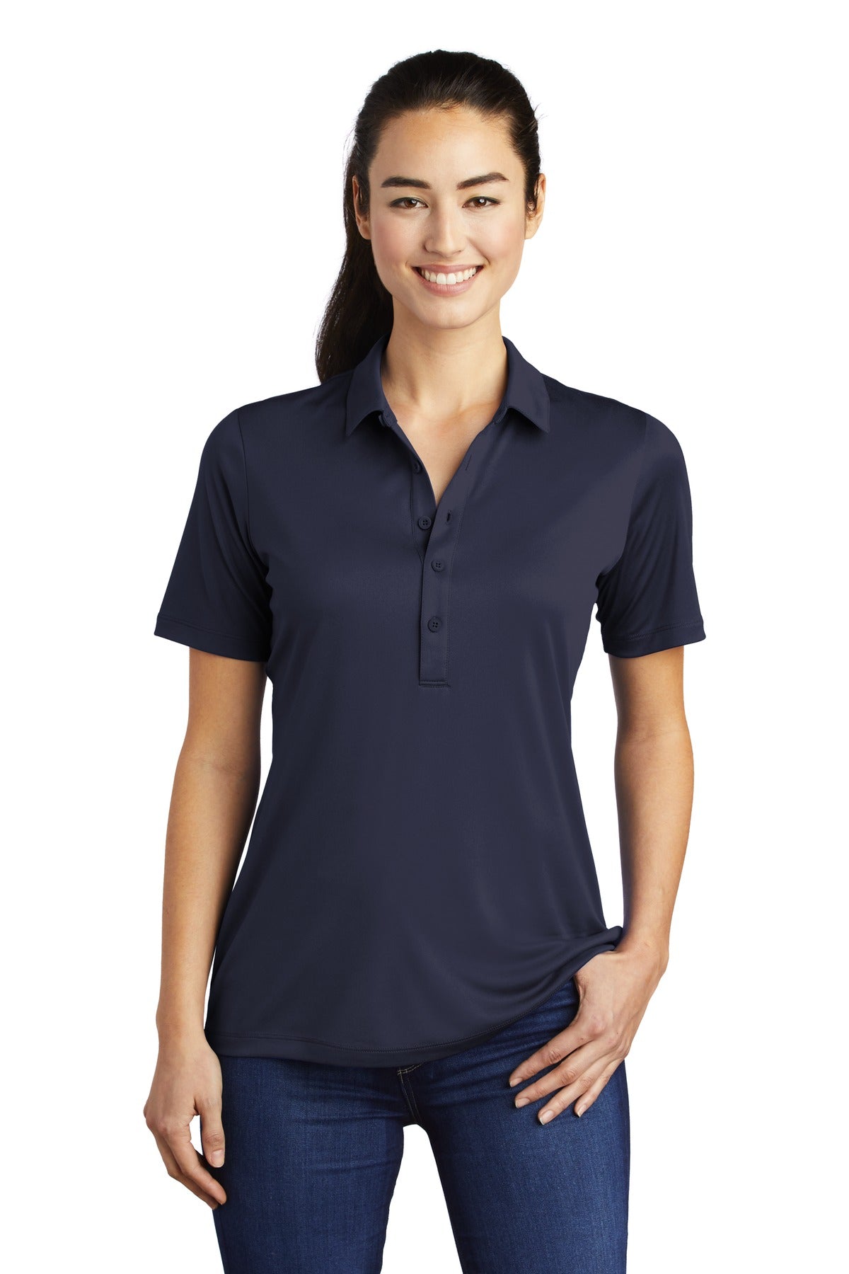Sport-Tek® Women's Posi-UV ® Pro Polo.  LST520
