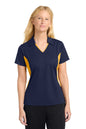 Sport-Tek® Women's Side Blocked Micropique Sport-Wick® Polo. LST655