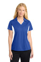 Sport-Tek® Women's Side Blocked Micropique Sport-Wick® Polo. LST655