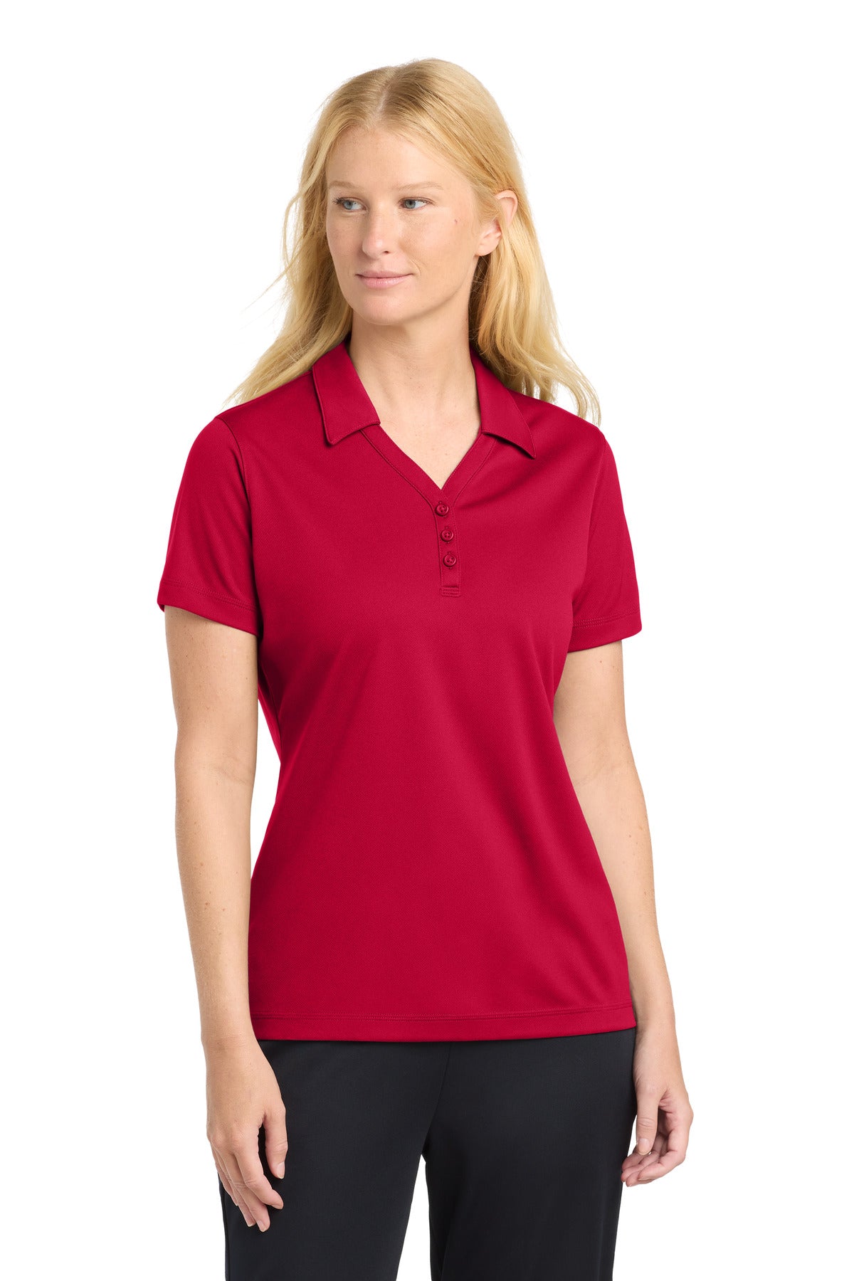 Sport-Tek® Women's PosiCharge® Micro-Mesh Polo. LST680