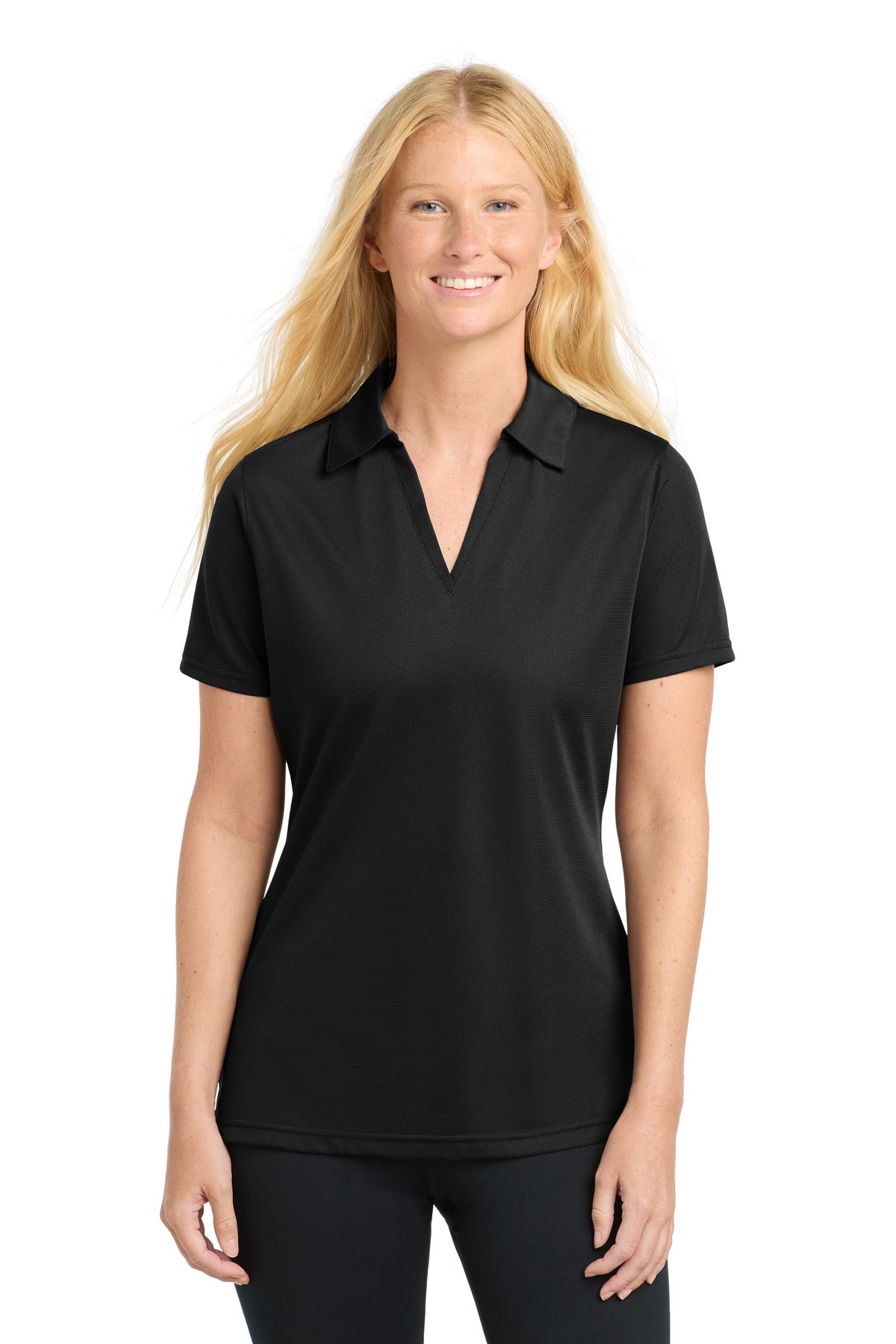 Sport-Tek® Women's PosiCharge® Active Textured Polo. LST690