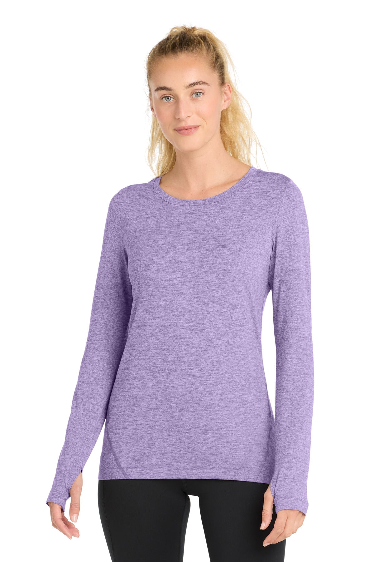 Sport-Tek ® Women's Exchange 1.5 Long Sleeve Crew. LST710