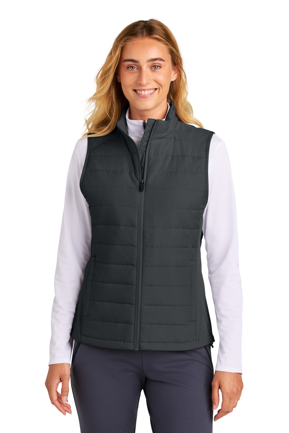 Sport-Tek® Women's Teknical Hybrid Vest LST941