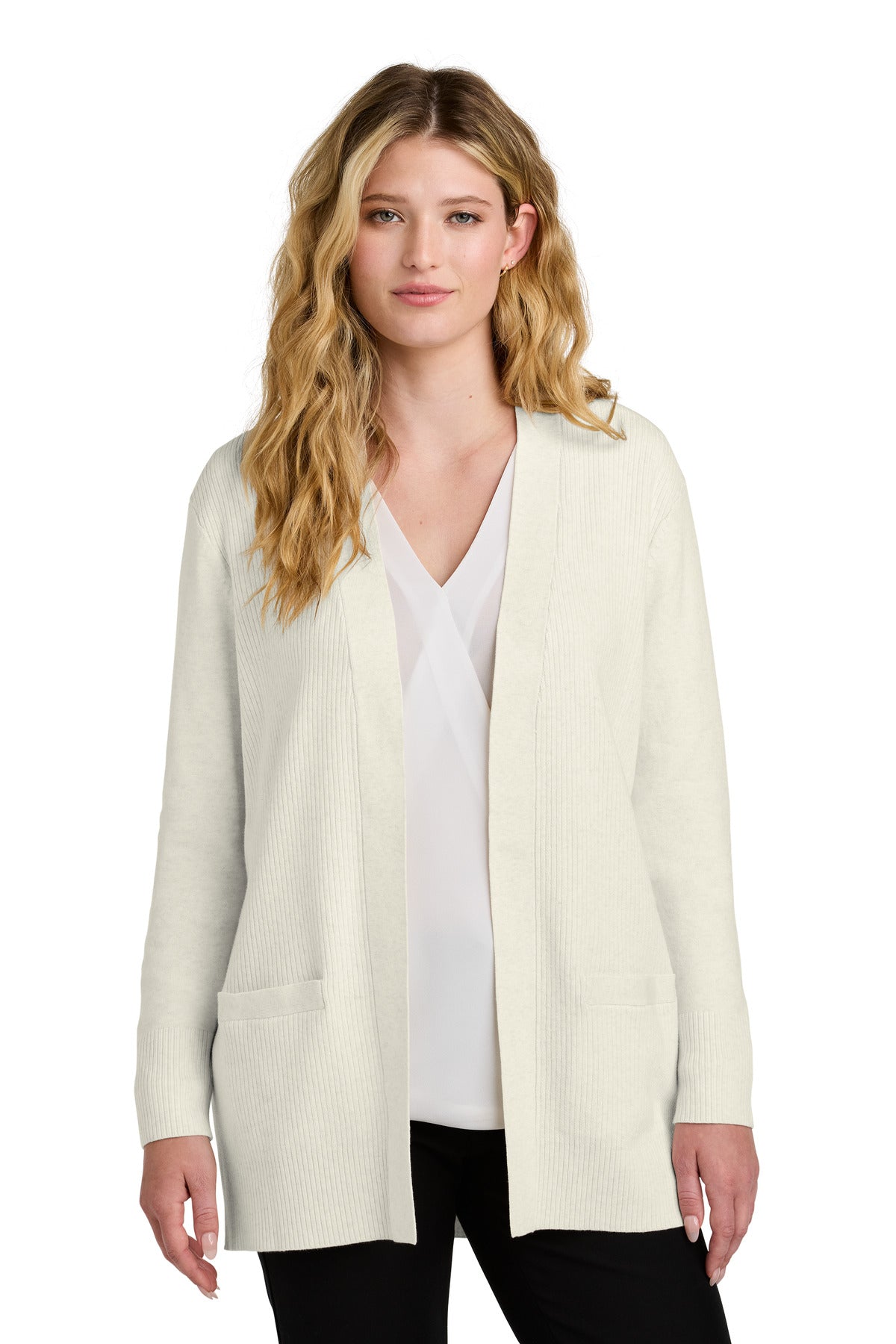Port Authority® Women's Easy Care Open-Front Cardigan Sweater LSW2890