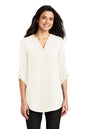Port Authority® Women's 3/4-Sleeve Tunic Blouse. LW701