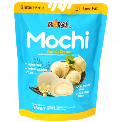 Indulgent Vanilla Crème Mochi – Soft, Chewy & Irresistible 6.3oz Treats