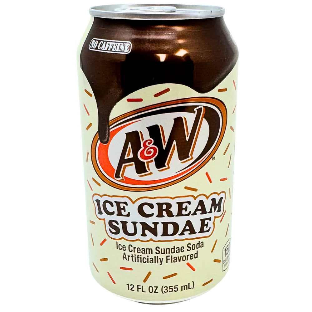 A&W Root Beer Float Ice Cream Sundae Cups – Case of 12 (12 fl oz Each)