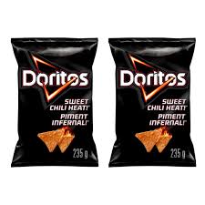 Doritos Sweet Chili Heat Chips | Tortilla Chip, 8.25 oz